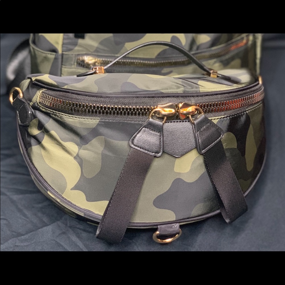 Camouflage Fanny Pack/ Cross Body/ Tote